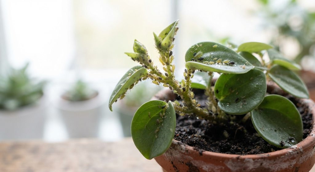 Amarai ant kambarinių augalų: kaip atsikratyti