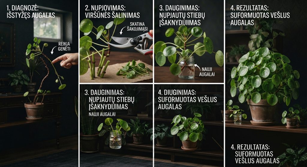 Genėjimas: kaip suformuoti vešlų augalą